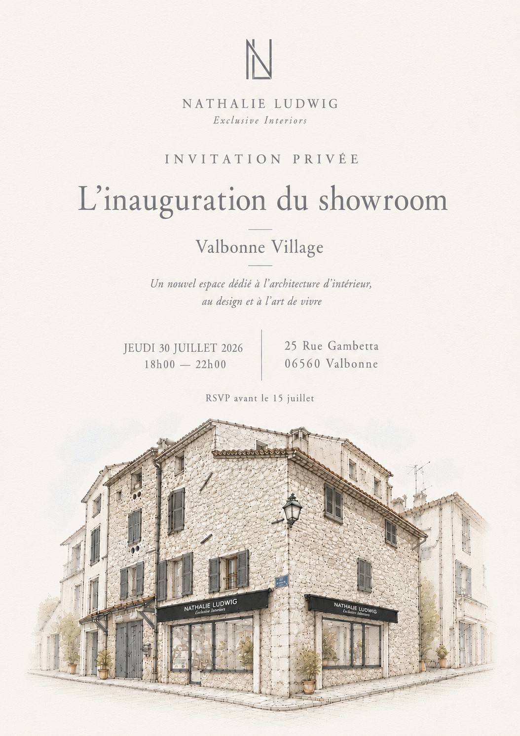 Invitation en français